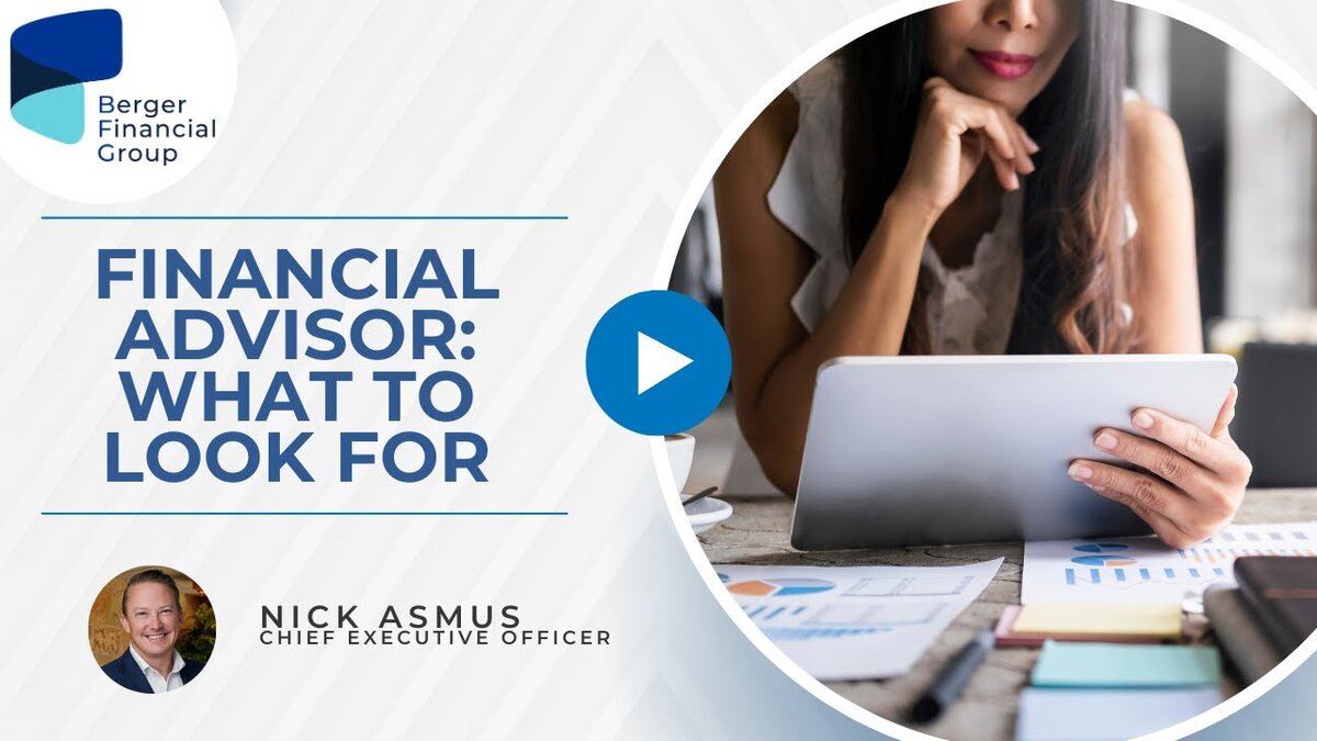 look for in a financial advisor