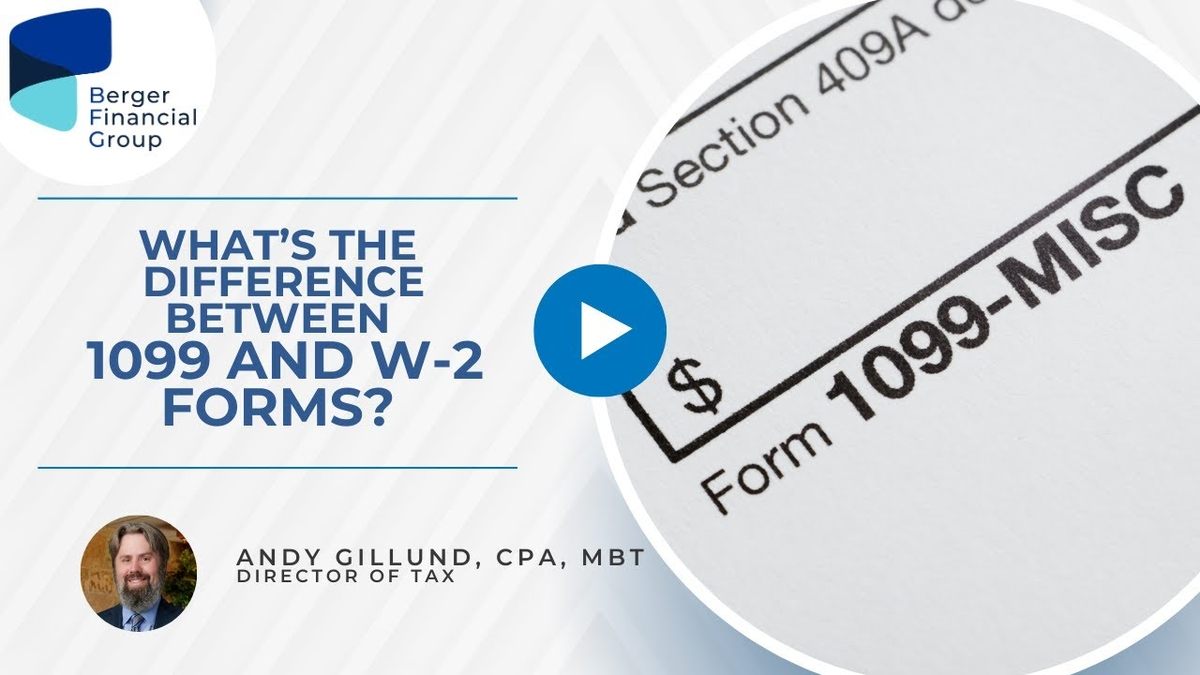 What’s the Difference Between 1099 and W-2 Forms? What’s the Difference Between 1099 and W-2 Forms?