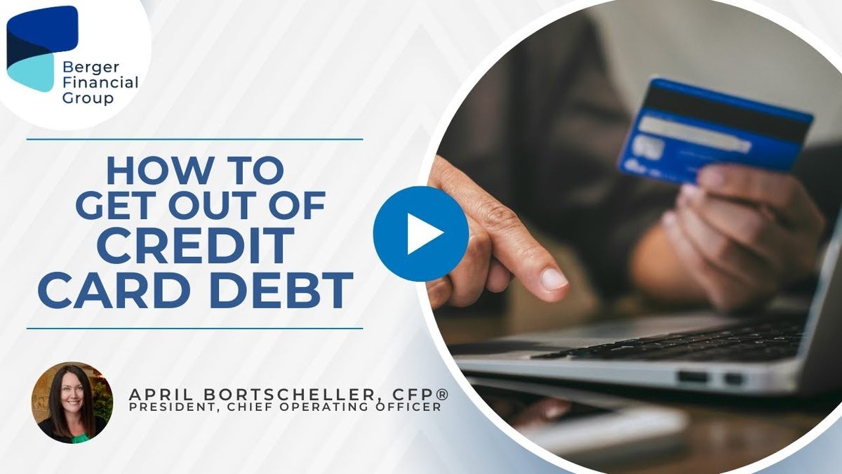 How to Get Out of Credit Card Debt
