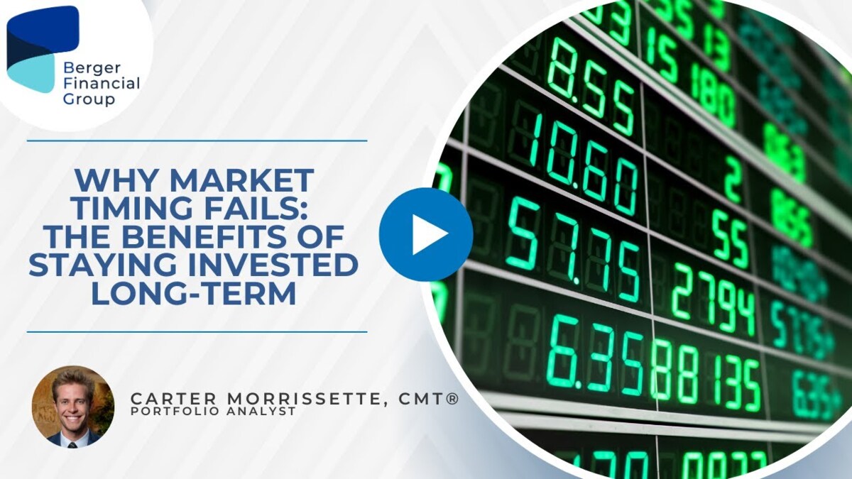 Why Market Timing Fails: The Benefits of Staying Invested Long-Term