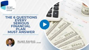 The 6 Questions Every Serious Financial Plan Must Answer