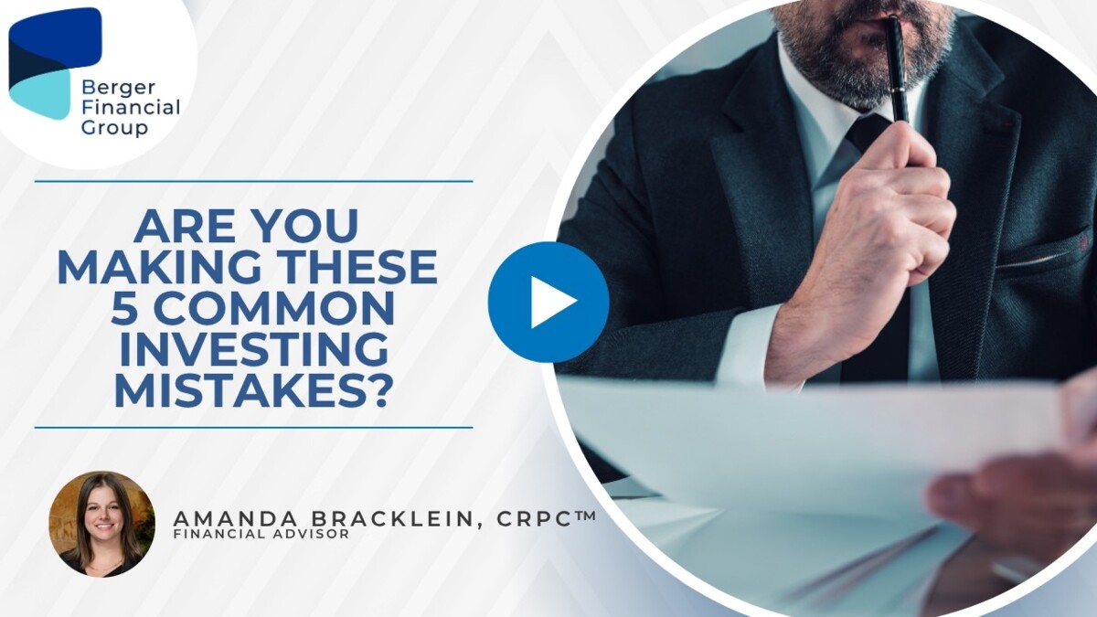 Are You Making These 5 Common Investing Mistakes?