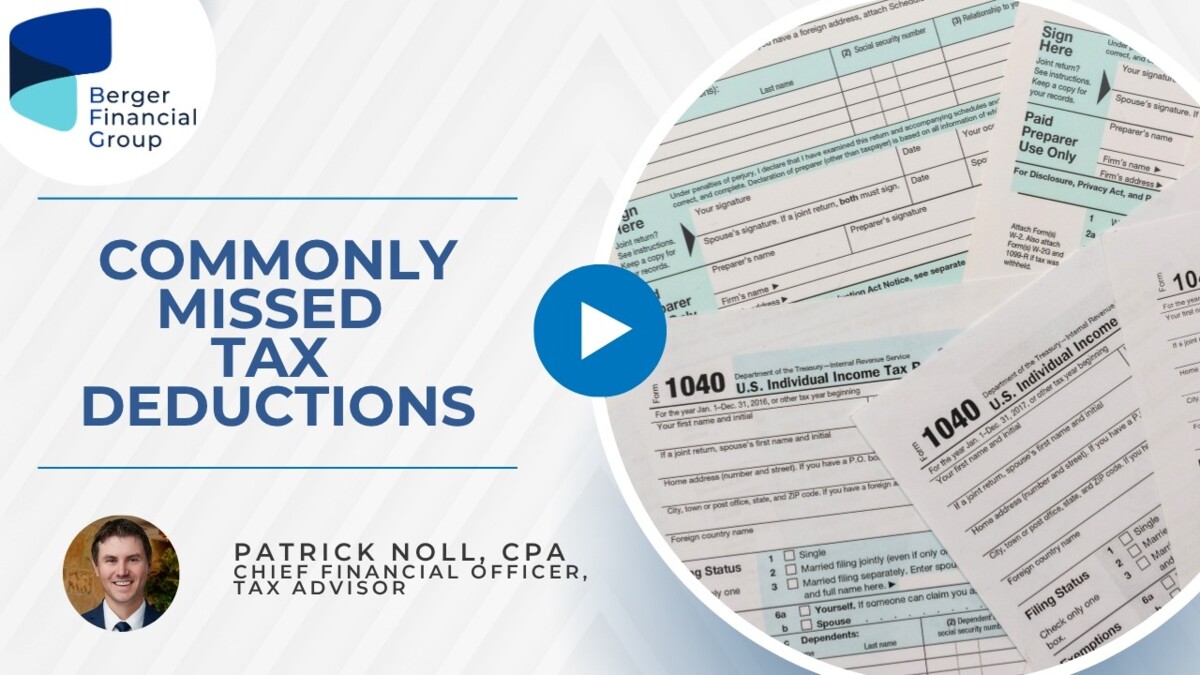 Commonly Missed Tax Deductions